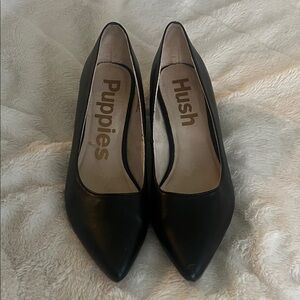 Hush Puppies Classic Black Heels